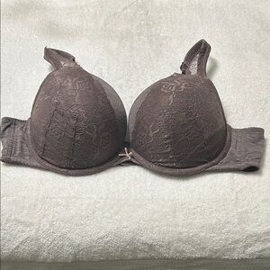 Cacique Lace Underwire Bra - Brown 44C